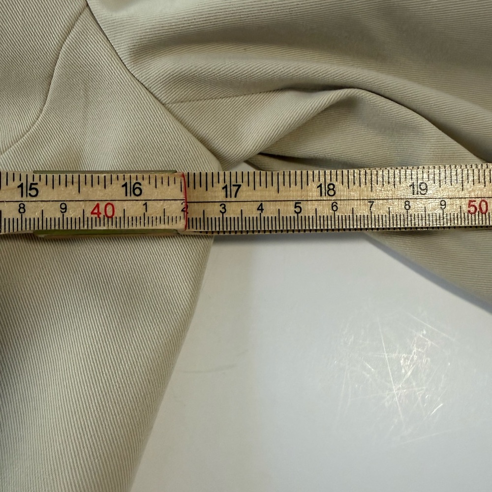 Theory Women’s Tan 100% Cotton Blazer Jacket‎ Size 2 - Picture 7 of 9